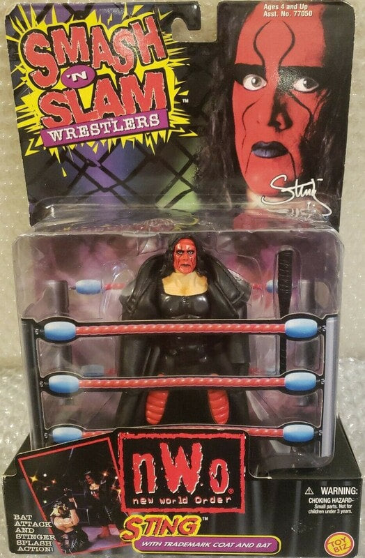 WCW Toy Biz Smash 'N' Slam Sting Action & Toy Figures PWcatalog