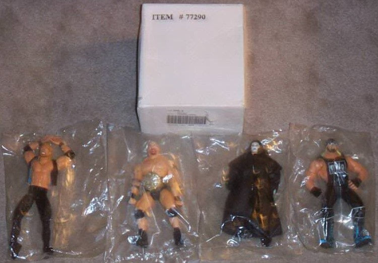WCW Toy Biz Smash 'N' Slam Diamond Dallas Page, Goldberg, Sting & Hollywood Hogan [Mailaway] Action & Toy Figures PWcatalog