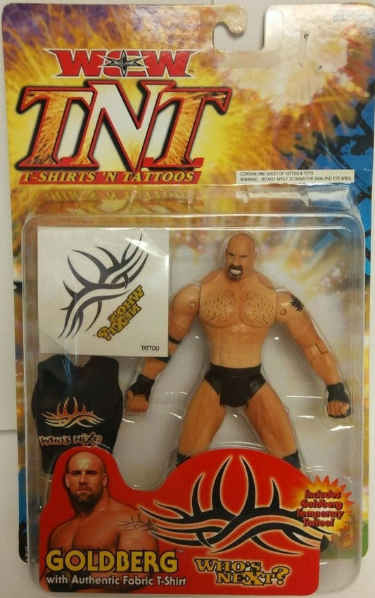 WCW Toy Biz TNT: T-Shirts & Tattoos Goldberg