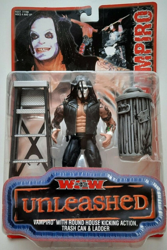 WCW Toy Biz Unleashed Vampiro Action & Toy Figures PWcatalog