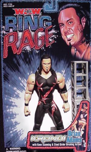 WCW Toy Biz Ring Rage [Unreleased] Unreleased Brian Adams [Unreleased] Action & Toy Figures PWcatalog