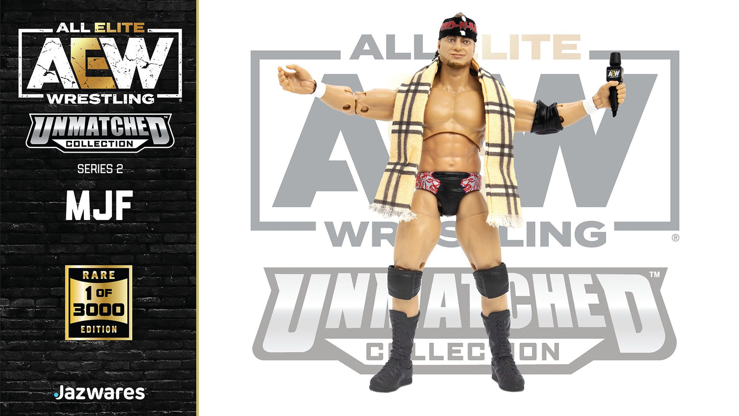 AEW Jazwares Unmatched Collection 2 MJF [Rare Edition]