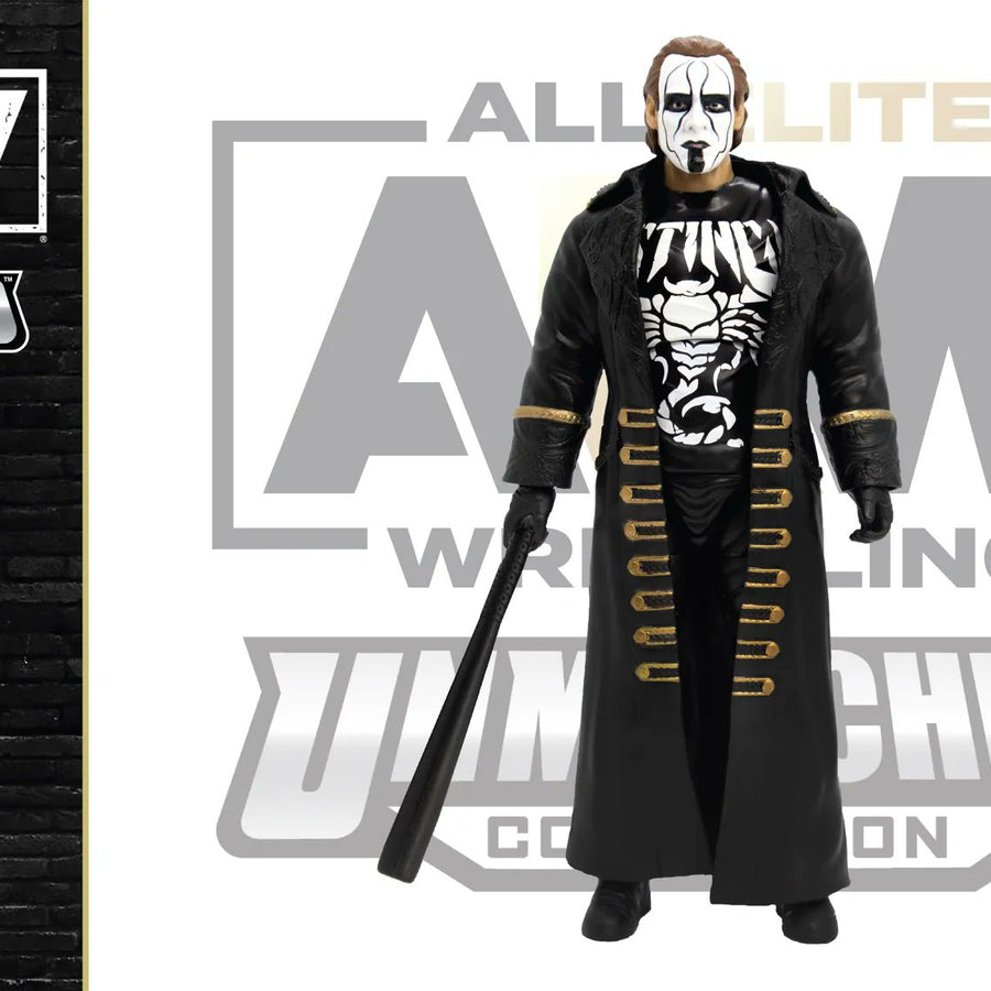 AEW Jazwares Unmatched Collection 2 Sting [Chase Edition] Action & Toy Figures PWcatalog