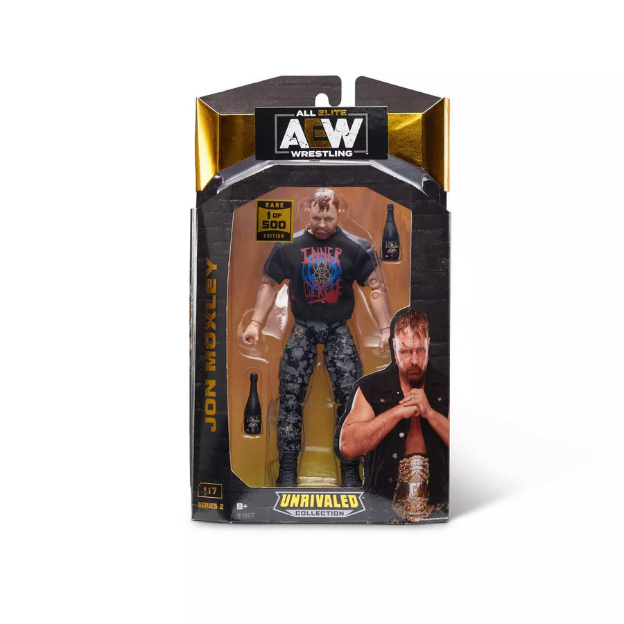AEW Jazwares Unrivaled Collection 2 #17 Jon Moxley [Rare Edition] Action & Toy Figures PWcatalog