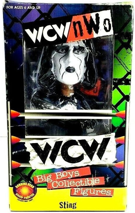 WCW Toy Biz Big Boys Collectible Figures Sting
