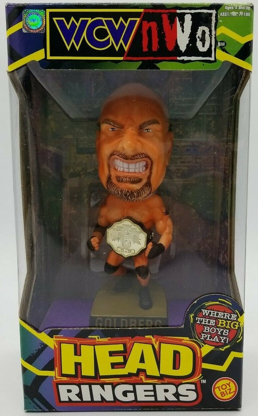 WCW Toy Biz Head Ringers 1 Goldberg