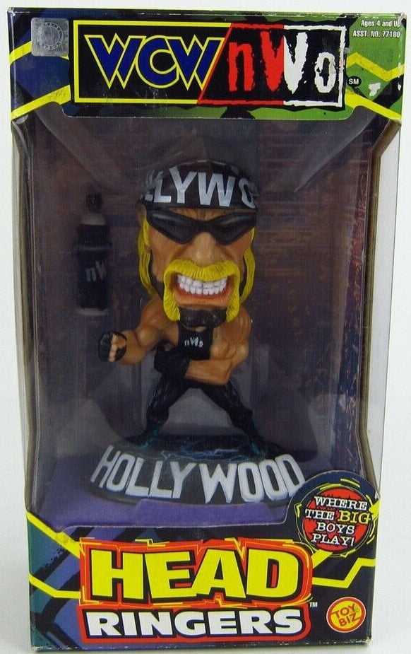 WCW Toy Biz Head Ringers 1 Hollywood Hogan