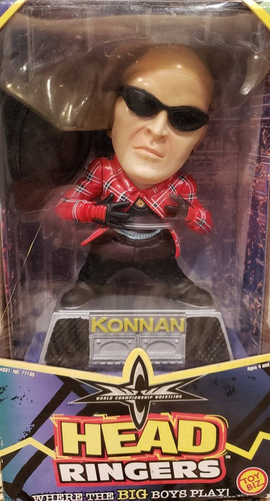 WCW Toy Biz Head Ringers 2 Konnan