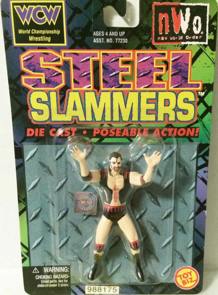 WCW Toy Biz Steel Slammers Scott Hall