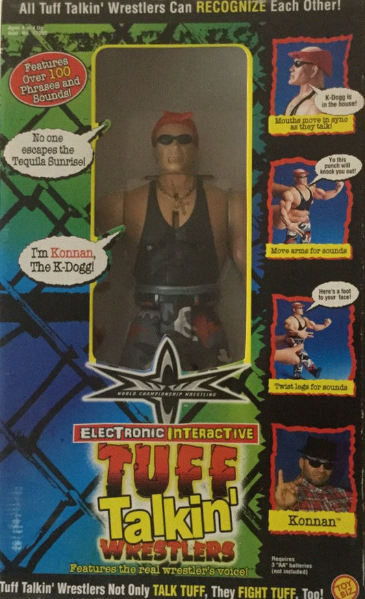 WCW Toy Biz Tuff Talkin' Wrestlers Konnan