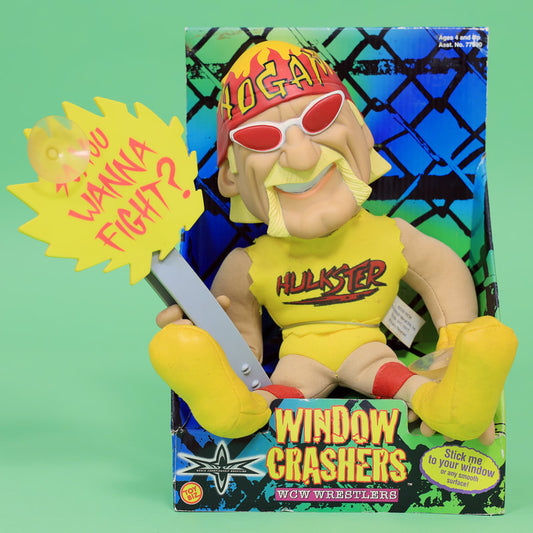WCW Toy Biz Window Crashers Hulk Hogan