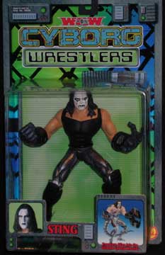WCW Toy Biz Cyborg Wrestlers Unreleased Sting [Unreleased]