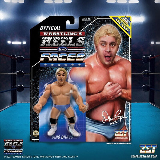 Zombie Sailor's Toys Wrestling's Heels & Faces 1 Dino Bravo