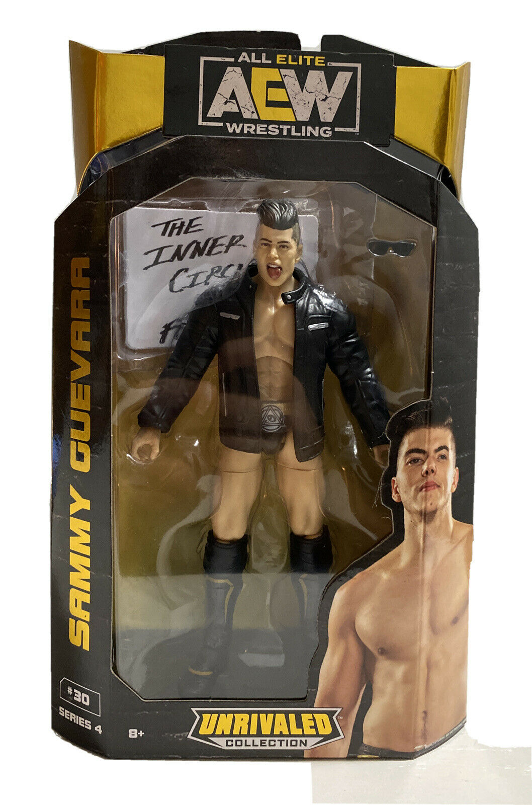 AEW Jazwares Unrivaled Collection 4 #30 Sammy Guevara [Running Change]