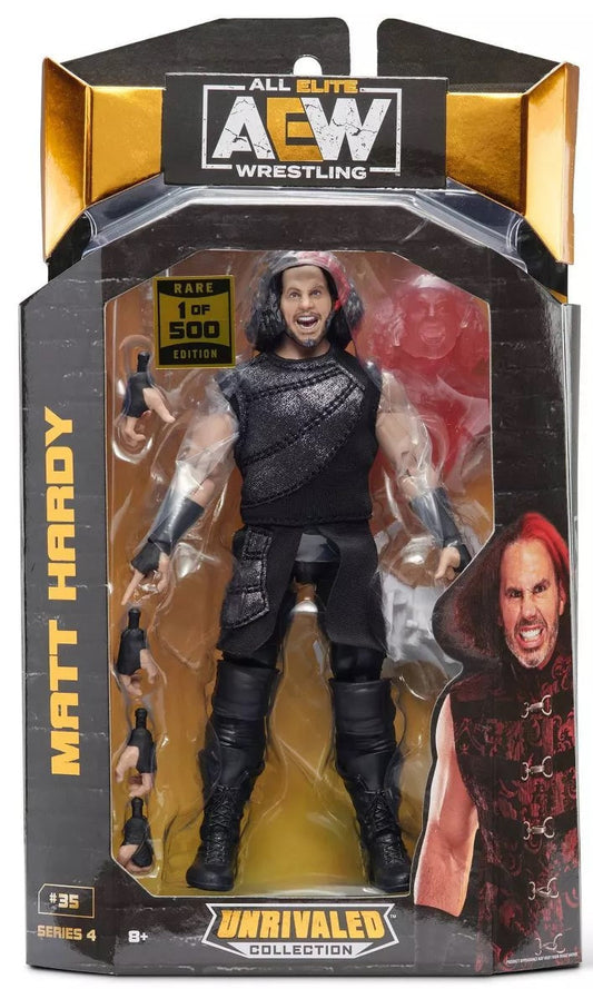 AEW Jazwares Unrivaled Collection 4 #35 Matt Hardy [Rare Edition]