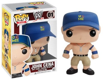 WWE Funko POP! Vinyls 01 John Cena [With Blue Hat] Action & Toy Figures PWcatalog