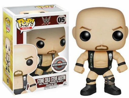 WWE Funko POP! Vinyls 05 Stone Cold Steve Austin [Exclusive] Action & Toy Figures PWcatalog