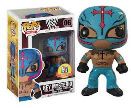 WWE Funko POP! Vinyls 06 Rey Mysterio [With Teal Gear, Exclusive] Action & Toy Figures PWcatalog
