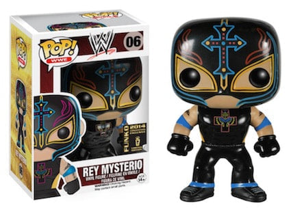 WWE Funko POP! Vinyls 06 Rey Mysterio [With Black Gear, Exclusive] Action & Toy Figures PWcatalog