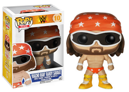 WWE Funko POP! Vinyls 10 "Macho Man" Randy Savage [With Orange Trunks]