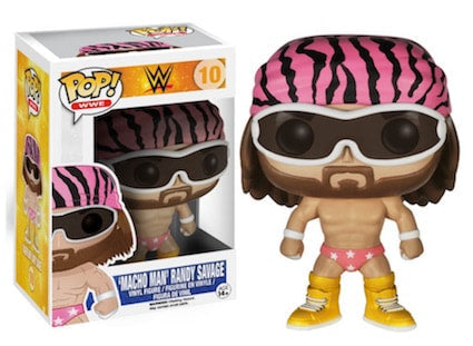 WWE Funko POP! Vinyls 10 "Macho Man" Randy Savage [With Pink Trunks, Exclusive] Action & Toy Figures PWcatalog