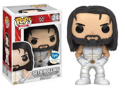 WWE Funko POP! Vinyls 24 Seth Rollins [With White Gear, Exclusive] Action & Toy Figures PWcatalog