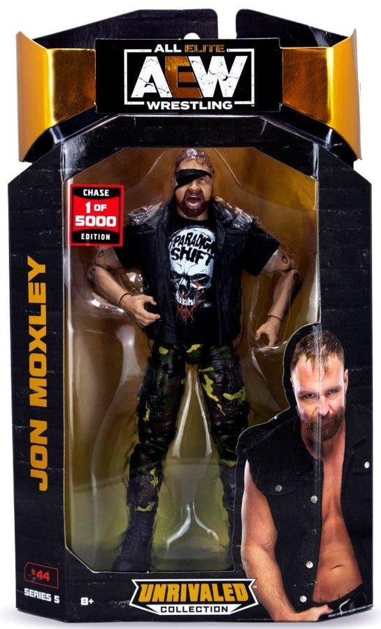 AEW Jazwares Unrivaled Collection 5 #44 Jon Moxley [Chase Edition] Action & Toy Figures PWcatalog
