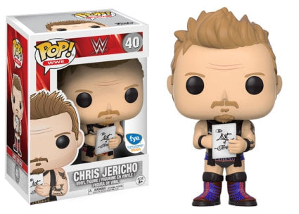 WWE Funko POP! Vinyls 40 Chris Jericho [Exclusive] Action & Toy Figures PWcatalog