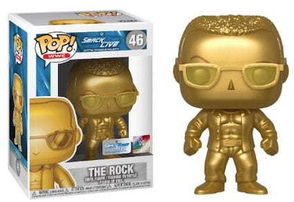 WWE Funko POP! Vinyls 46 The Rock [Exclusive] Action & Toy Figures PWcatalog