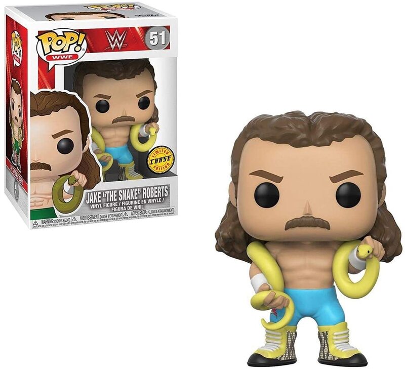 WWE Funko POP! Vinyls 51 Jake "The Snake" Roberts [Chase] Action & Toy Figures PWcatalog