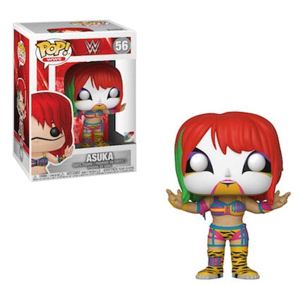 WWE Funko POP! Vinyls 56 Asuka [With White Facepaint, Exclusive] Action & Toy Figures PWcatalog