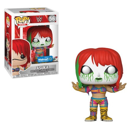 WWE Funko POP! Vinyls 56 Asuka [With Green Tears, Exclusive] Action & Toy Figures PWcatalog