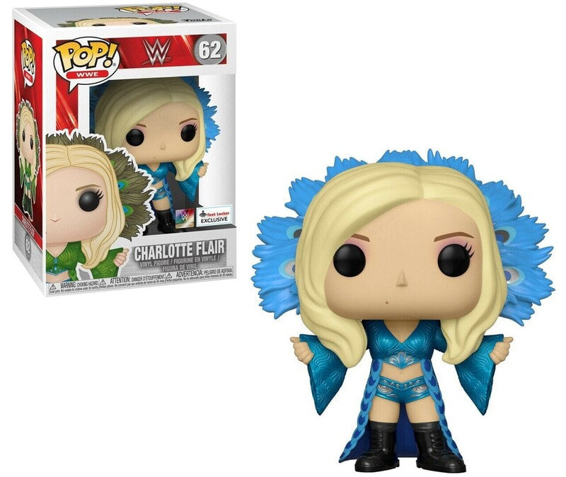 WWE Funko POP! Vinyls 62 Charlotte Flair [Exclusive] Action & Toy Figures PWcatalog