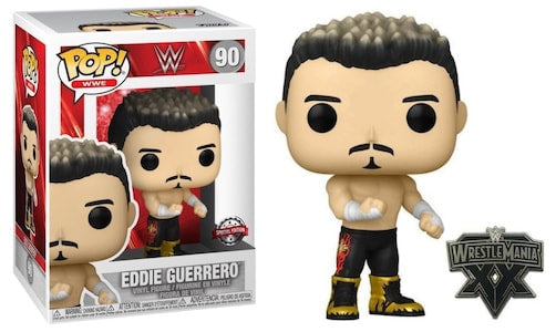 WWE Funko POP! Vinyls 90 Eddie Guerrero [Exclusive] Action & Toy Figures PWcatalog