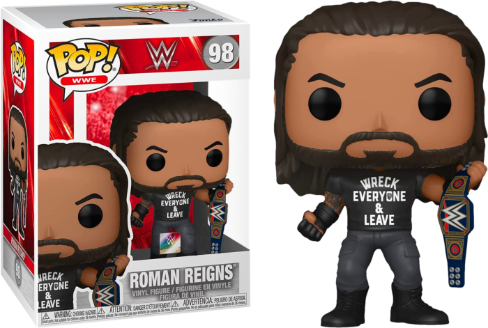 WWE Funko POP! Vinyls 98 Roman Reigns [Exclusive] Action & Toy Figures PWcatalog