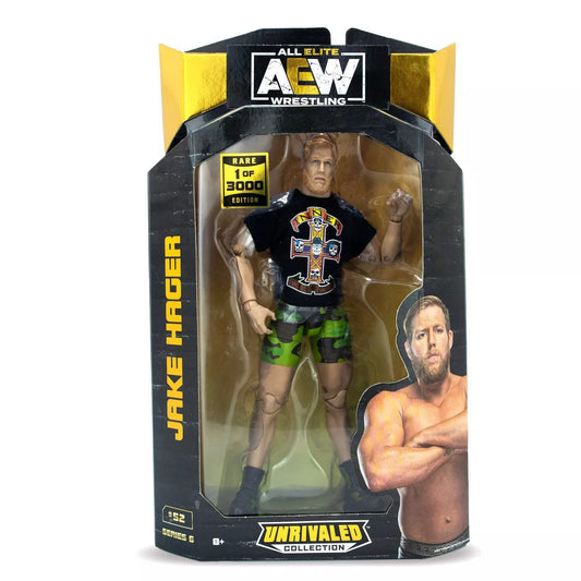 AEW Jazwares Unrivaled Collection 6 #52 Jake Hager [Rare Edition]