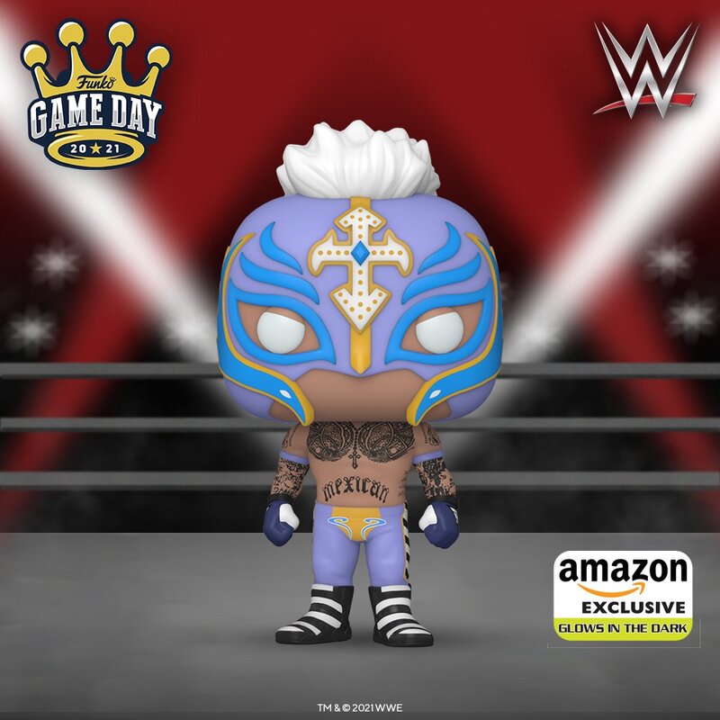 WWE Funko POP! Vinyls TBD Rey Mysterio [Exclusive] Action & Toy Figures PWcatalog
