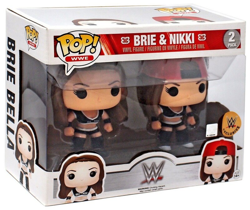 WWE Funko POP! Vinyls Multipack: Brie & Nikki [With Black Gear, Exclusive]