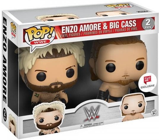 WWE Funko POP! Vinyls Multipack: Enzo Amore & Big Cass [Exclusive] Action & Toy Figures PWcatalog