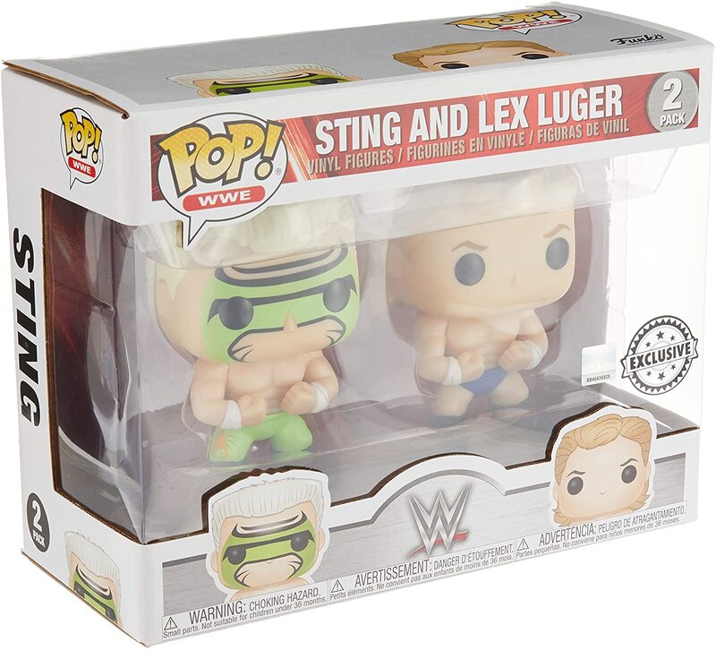 WWE Funko POP! Vinyls Multipack: Sting & Lex Luger [Exclusive] Action & Toy Figures PWcatalog