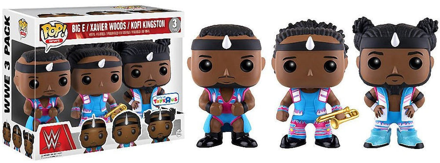 WWE Funko POP! Vinyls Multipack: The New Day [With Francesca, Exclusive] Action & Toy Figures PWcatalog