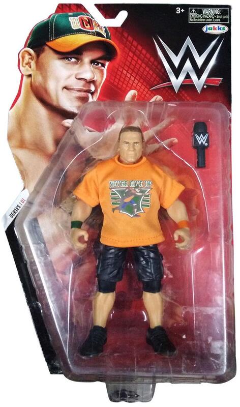 WWE Jakks Pacific Asia-Pacific Exclusive 01 Carded John Cena [Exclusive] Action & Toy Figures PWcatalog