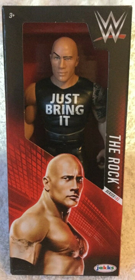 WWE Jakks Pacific Asia-Pacific Exclusive 01 Boxed The Rock [Exclusive] Action & Toy Figures PWcatalog