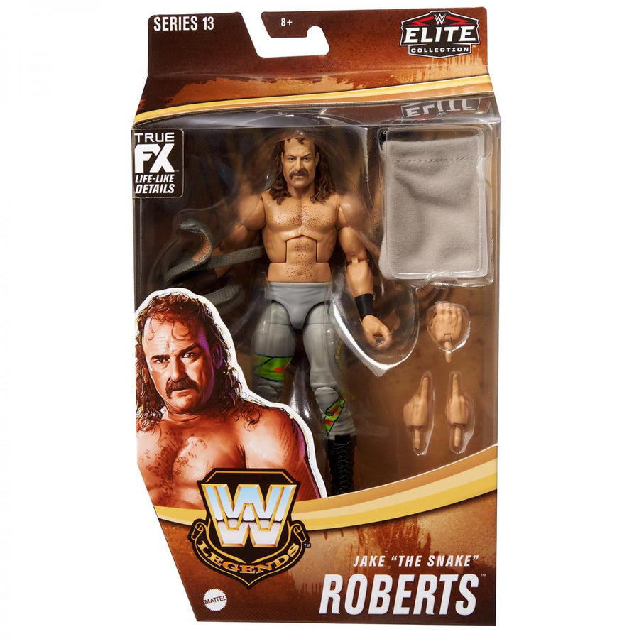 WWE Mattel Legends 13 Jake "The Snake" Roberts [Chase, Exclusive] Action & Toy Figures PWcatalog