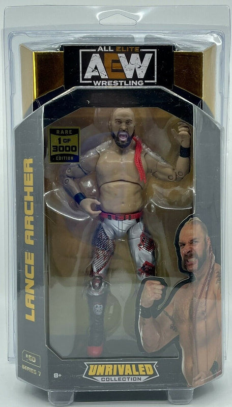 AEW Jazwares Unrivaled Collection 7 #60 Lance Archer [Rare Edition] Action & Toy Figures PWcatalog