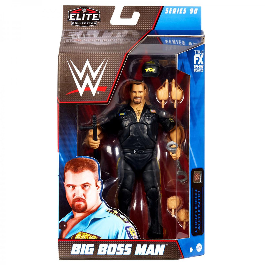 WWE Mattel Elite Collection Series 90 Big Boss Man [Chase] Action & Toy Figures PWcatalog