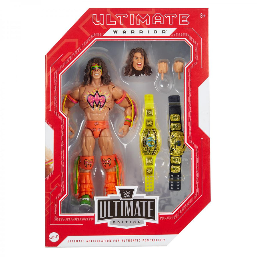 WWE Mattel Ultimate Edition Fan Takeover Ultimate Warrior [Exclusive] Action & Toy Figures PWcatalog