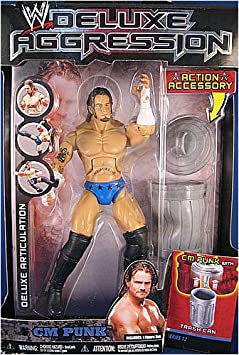 WWE Jakks Pacific Deluxe Aggression 12 CM Punk