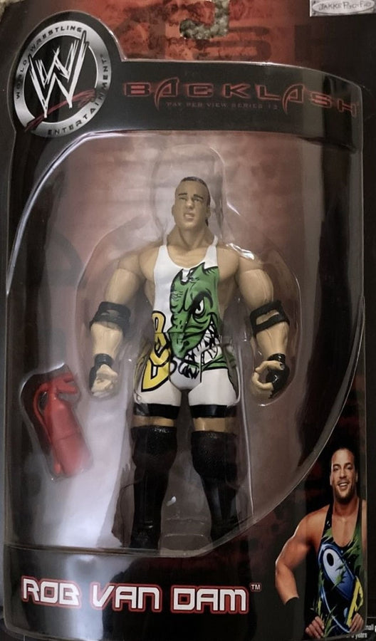 WWE Jakks Pacific Pay Per View 13 Rob Van Dam Action & Toy Figures PWcatalog
