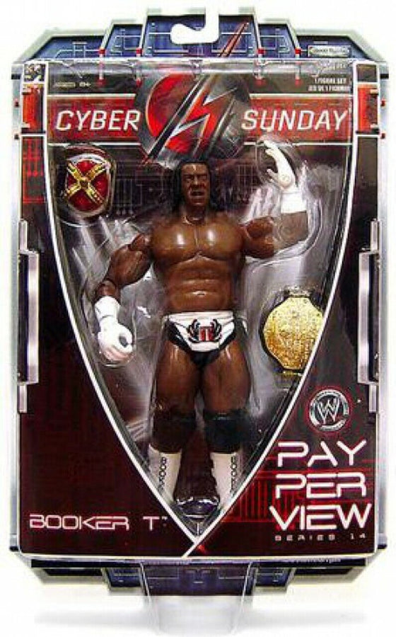 WWE Jakks Pacific Pay Per View 14 Booker T Action & Toy Figures PWcatalog